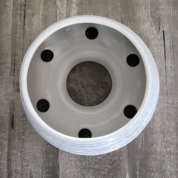 Disney Mickey Mouse Ceramic Candle Topper Holder Gourmet Mickey Blue White - Picture 5 of 7